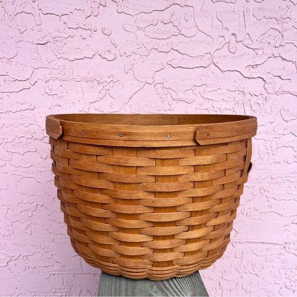 Vintage Longaberger Basket Ohio USA 90s Retired Collectible - Picture 8 of 8